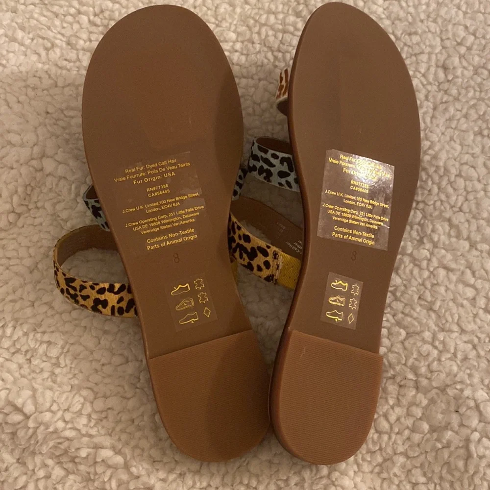 Madewell‎ The Ilana Slide Sandal in Calf Hair - Picture 5 of 6